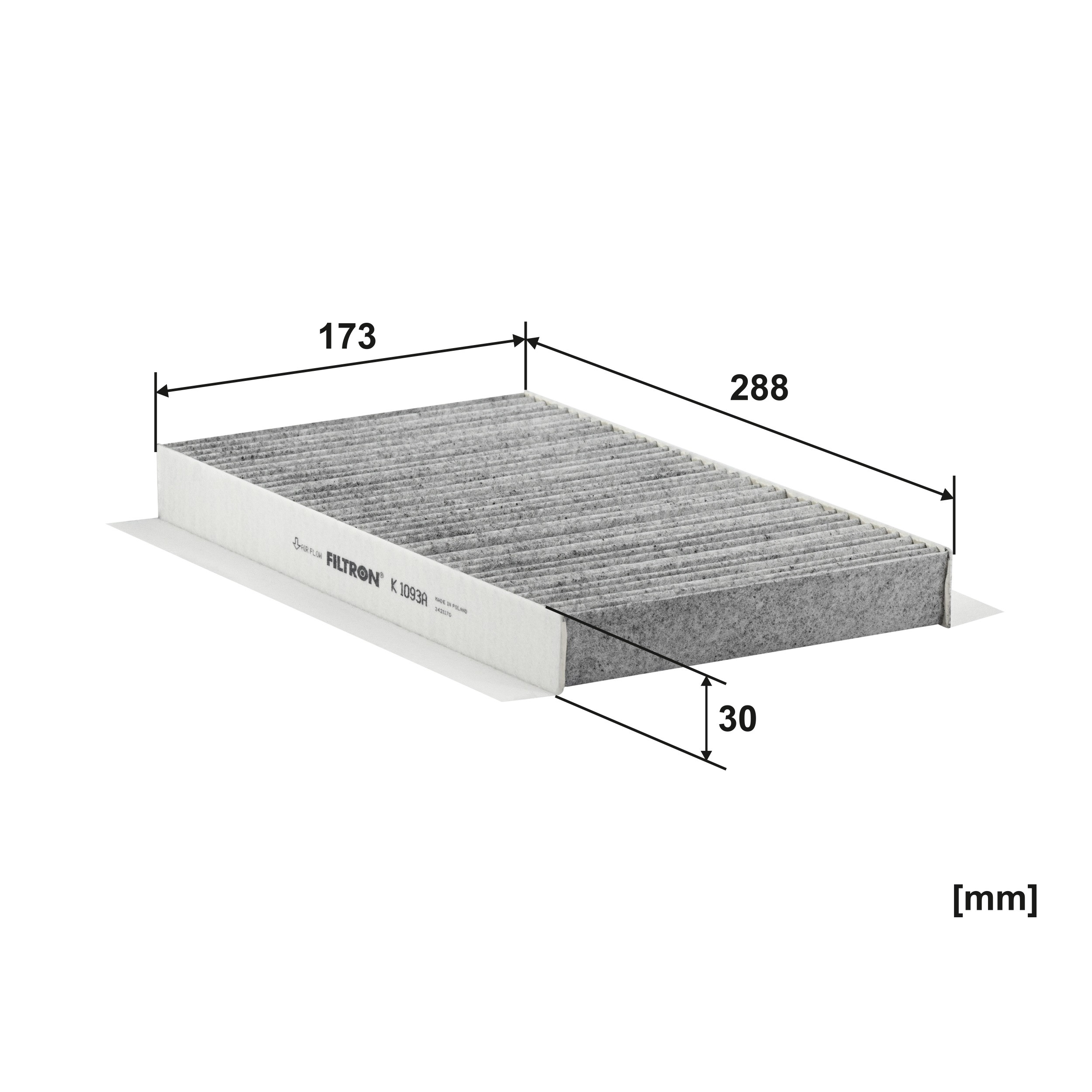 Filtro de salão Filtron K1093A preço, a partir de 14,16 USD