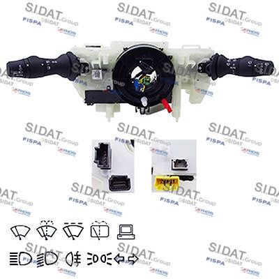 Comutador instalado na coluna da direção, montado para Renault Megane III BZ0, BZ1, B3