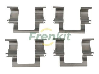  Kit de molas de fixação de sapatas de disco dianteiras Opel Frontera B SUV (6B) (1998 - 2003) B