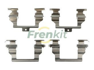  Kit de molas de fixação de sapatas de disco dianteiras Toyota Corolla sedan (E11) (1997 - 2001) 