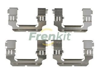 Kit de molas de fixação de sapatas de disco dianteiras para Nissan Patrol  Y61