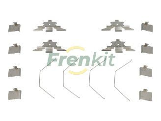 901791 Frenkit Chapa anti-ruído de fixação do freio de sapata dianteira