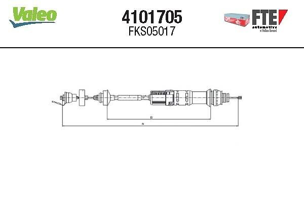 Compre 2001002 Beca Cables Cabo de embraiagem