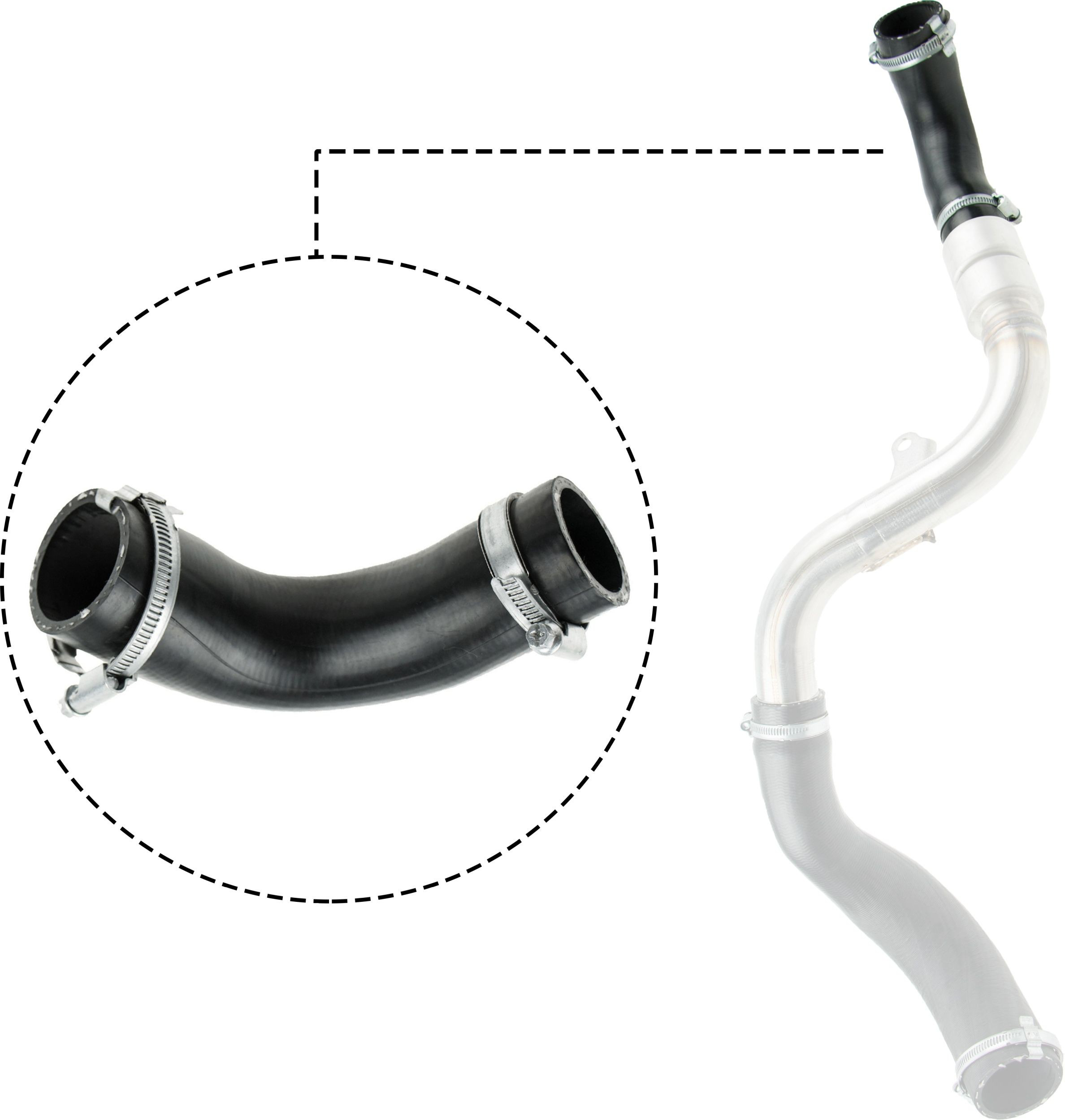 1352455 Ford Mangueira (cano derivado) de intercooler