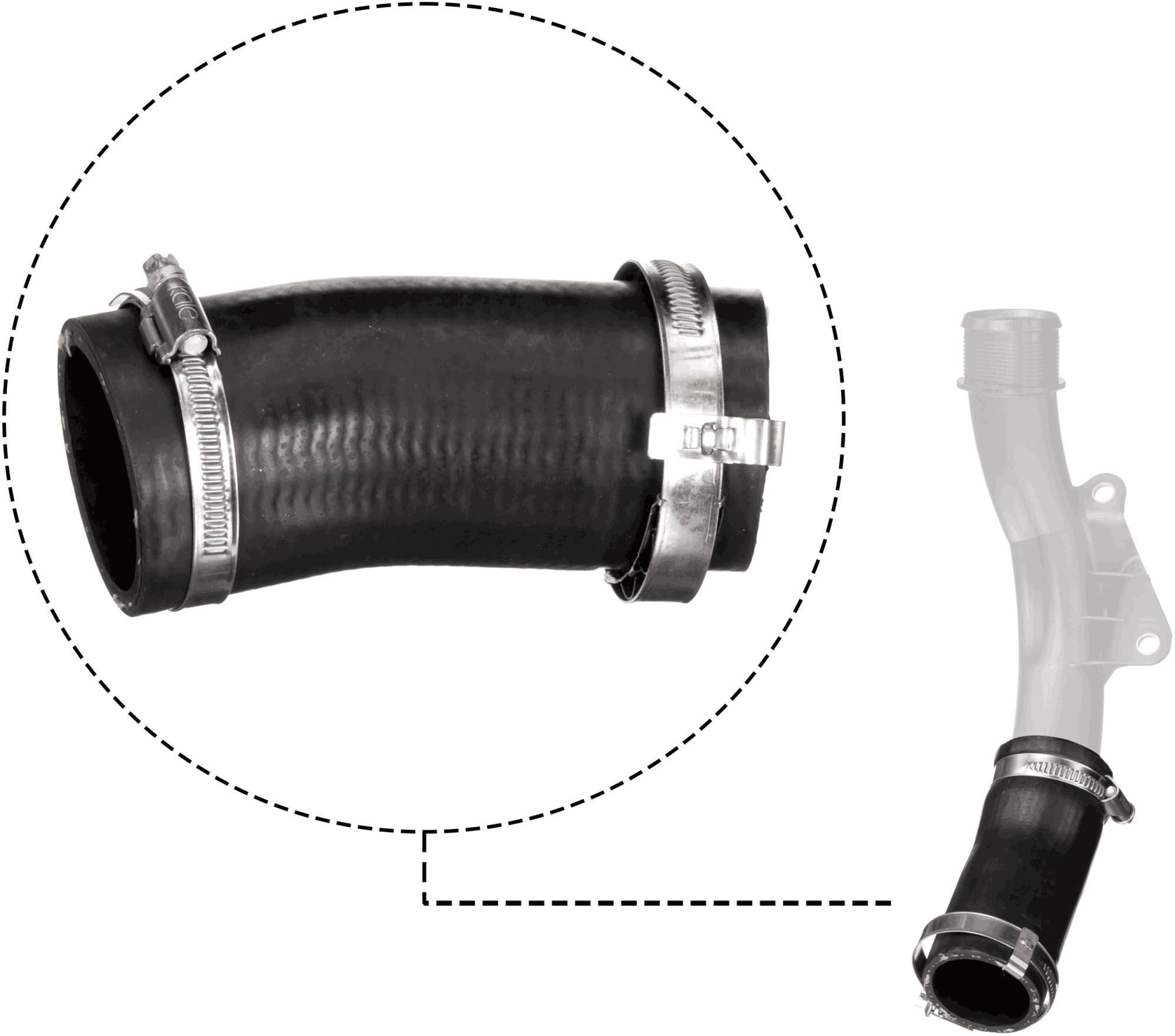 Mangueira (cano derivado) de intercooler Ford F1B16F075AA preço, a partir de 42,84 USD