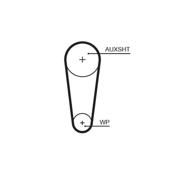 Compre KP15682XS2 Gates Correia do mecanismo de distribuição de gás, kit