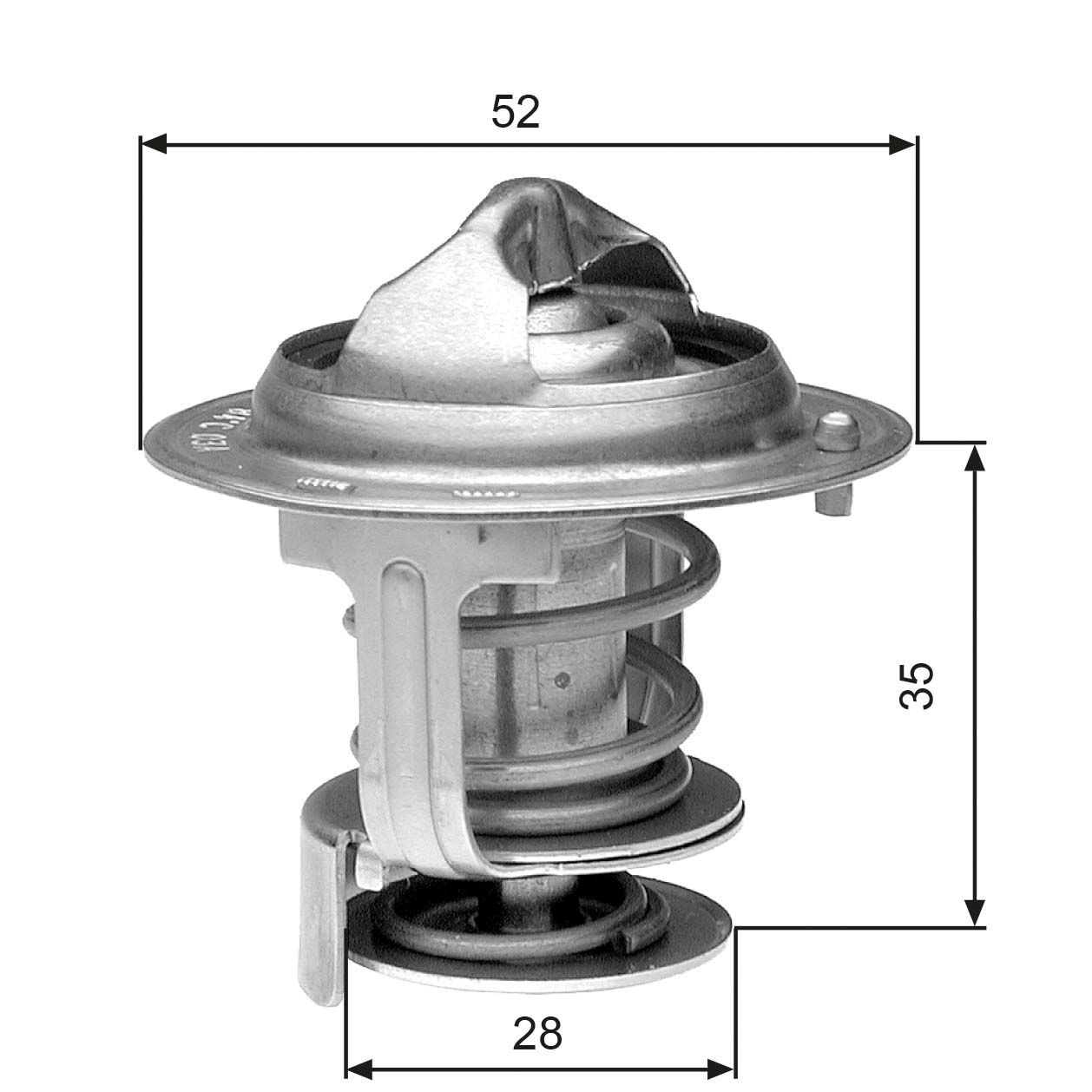 9004833055 Toyota Termostato