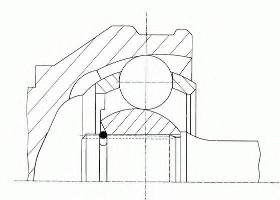 Junta homocinética externa dianteira GKN-Spidan 22763 preço, a partir de 50,35 USD