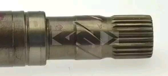 Semieixo (acionador) dianteiro direito 25571 GKN-Spidan