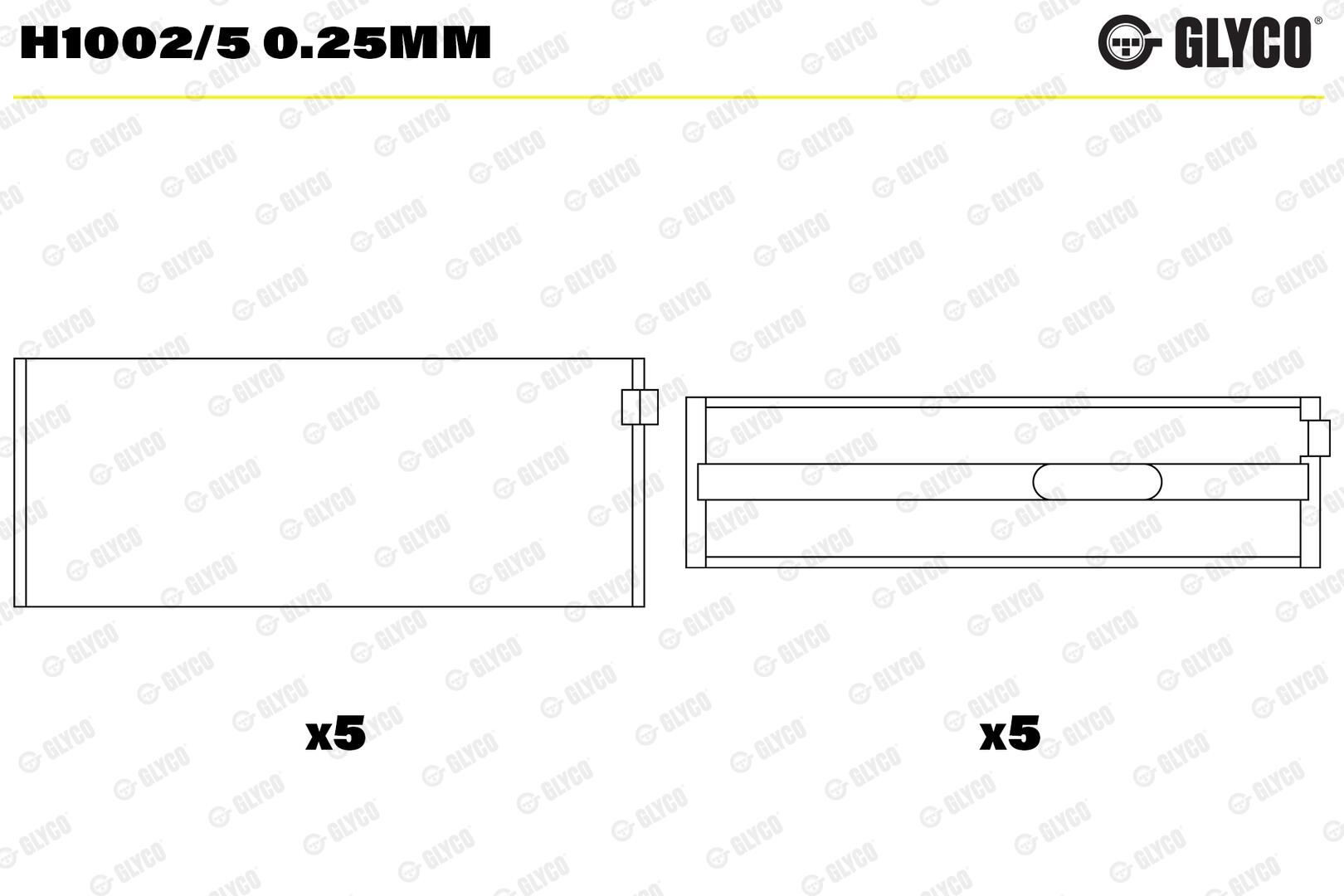H10025025MM Glyco