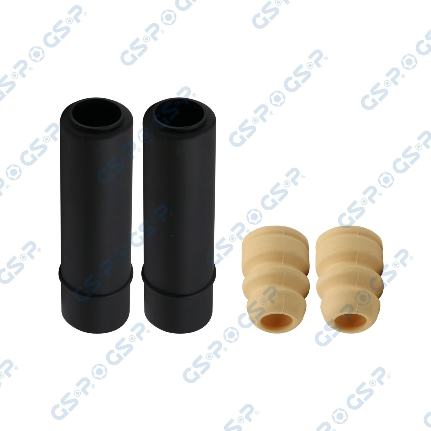 Pára-choque (grade de proteção) de amortecedor traseiro + bota de proteção KIA Picanto I BA