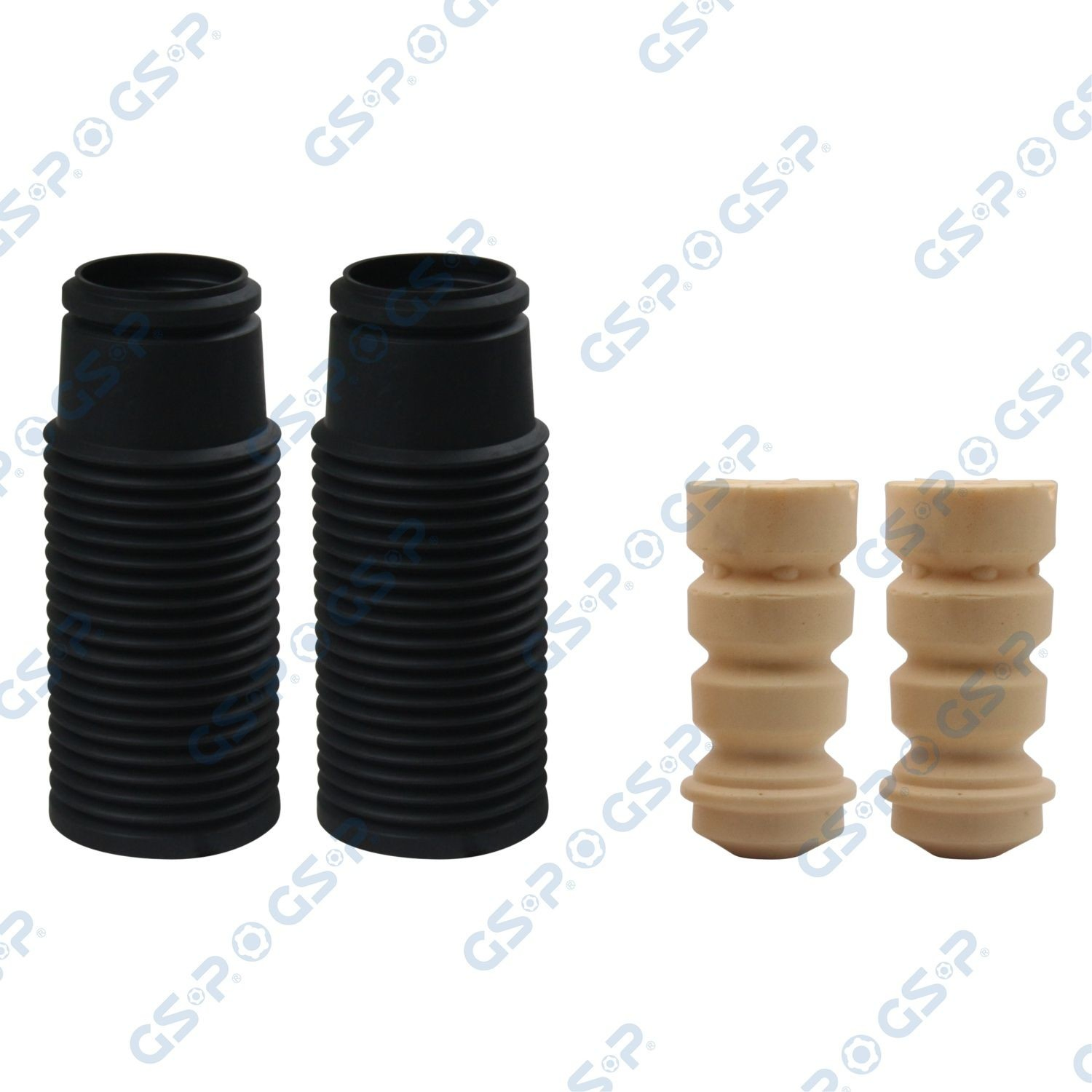  Pára-choque (grade de proteção) de amortecedor traseiro + bota de proteção Fiat Linea sedan (323) (2007 - 2026) 
