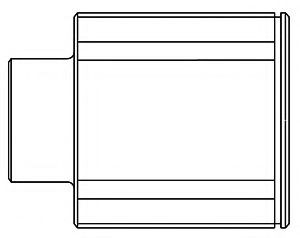 623023 GSP Junta homocinética interna dianteira esquerda
