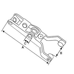 Eixo de diodos do gerador para Mercedes ML/GLE  W163