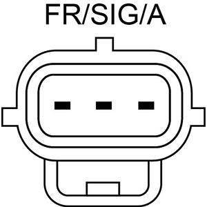  Relê-regulador do gerador (relê de carregamento) Ford Fusion carrinha (JU) (2002 - 2012) 