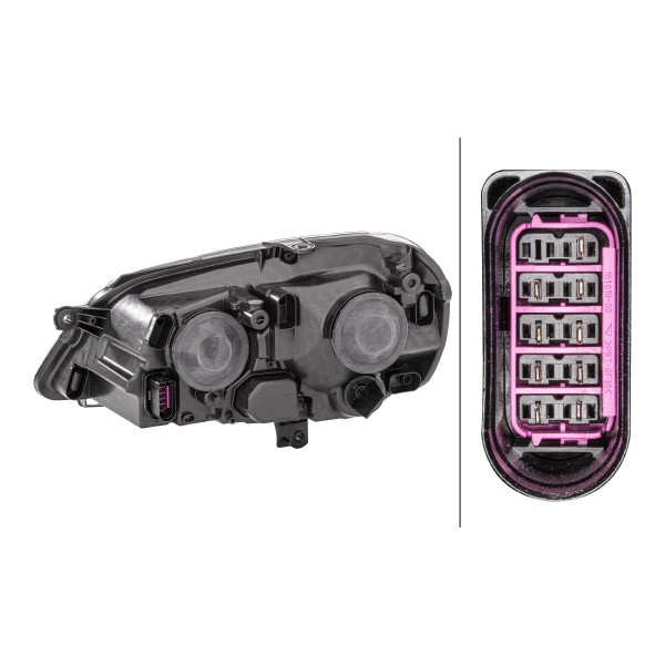 Luz direita Volkswagen Polo IV 9N, 9A