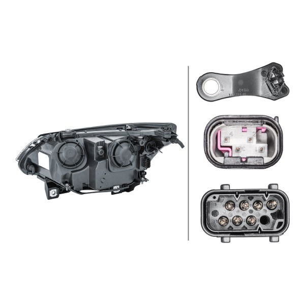  Luz direita BMW 5 sedan (E60) (2003 - 2009) 