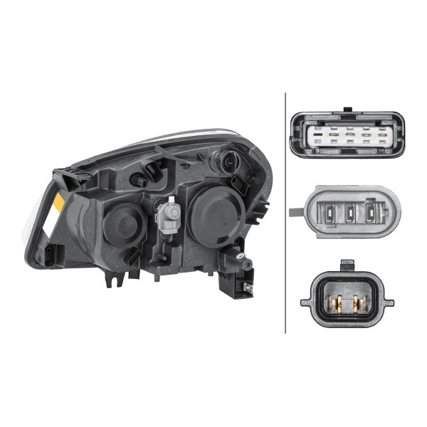 Luz direita para Nissan Qashqai I J10