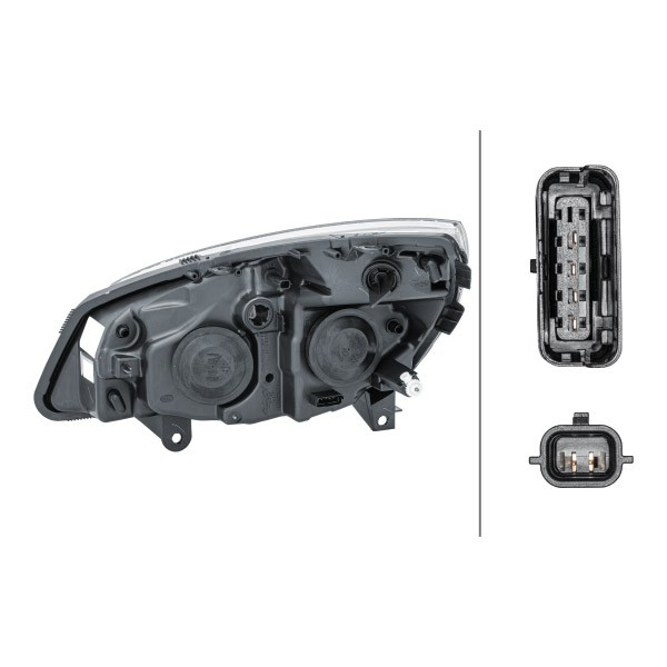  Luz direita Renault Scenic II monovolume (JM0, JM1) (2003 - 2009) II