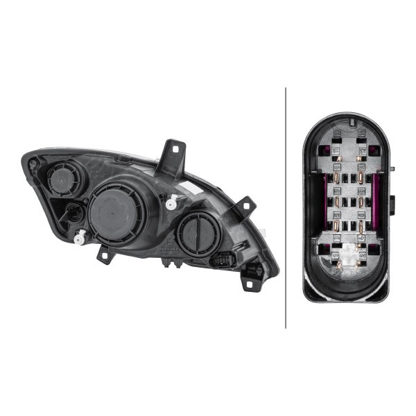 Luz esquerda Mercedes 639820186164 preço, a partir de 270,68 USD