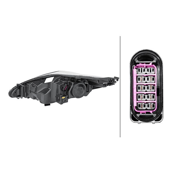  Luz esquerda Ford Fiesta Mk6 hatchback (CB1) (2008 - 2016) Mk6