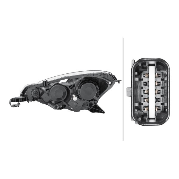  Luz direita Citroen C3 II hatchback (A51) (2009 - 2016) II