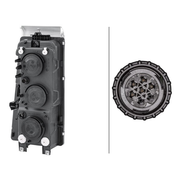  Luz direita Renault Trucks MAGNUM I caminhão trator (1990 - 2000) I