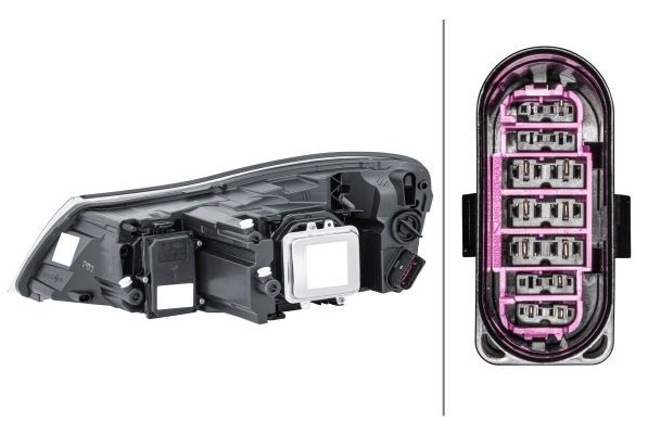 Luz direita HELLA 1ZL247052321 preço, a partir de 844,54 USD