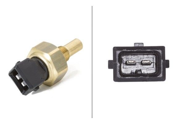 Sensor de temperatura do fluido de esfriamento HELLA 6PT009107451 preço, a partir de 8,63 USD
