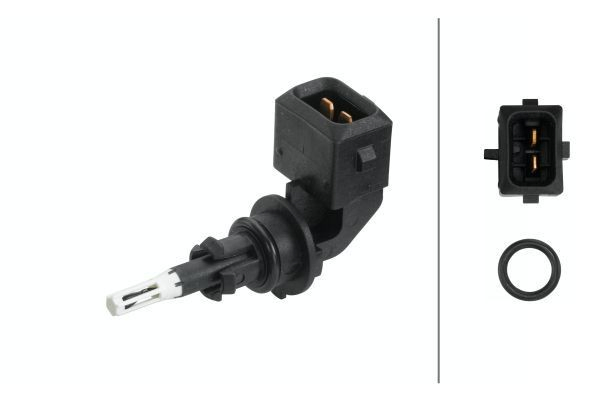 6PT009109351 HELLA Sensor de temperatura da mistura de ar
