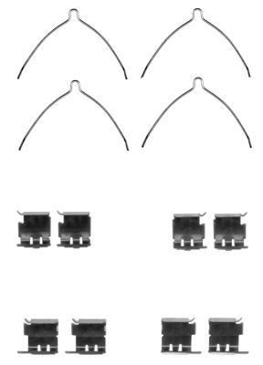 Compre Kit de molas de fixação de sapatas de disco dianteiras Toyota Avensis 1