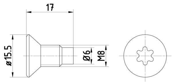 Parafuso do freio de disco Renault DUSTER I HS
