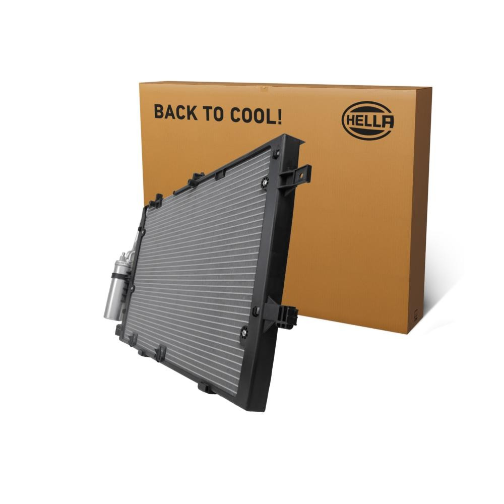 Radiador de aparelho de ar condicionado para Opel Corsa C F08