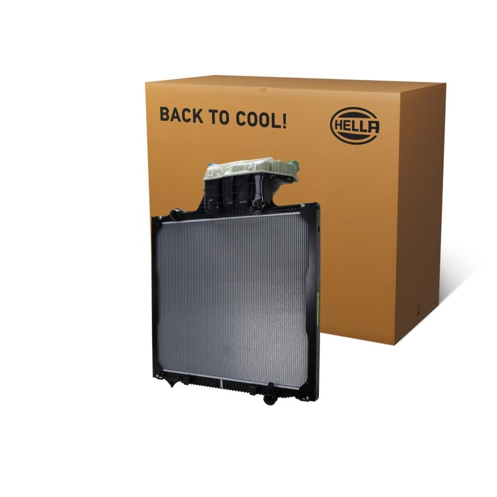 A7217 HELLA Radiador de esfriamento de motor