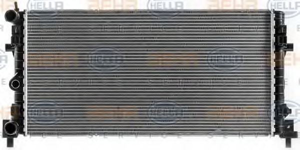  Radiador de esfriamento de motor Seat Ibiza IV ST carrinha (6J8, 6P8) (2010 - 2016) IV ST