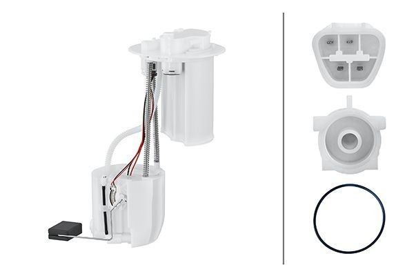 Módulo de bomba de combustível com sensor do nível de combustível para Toyota Yaris FRP P90
