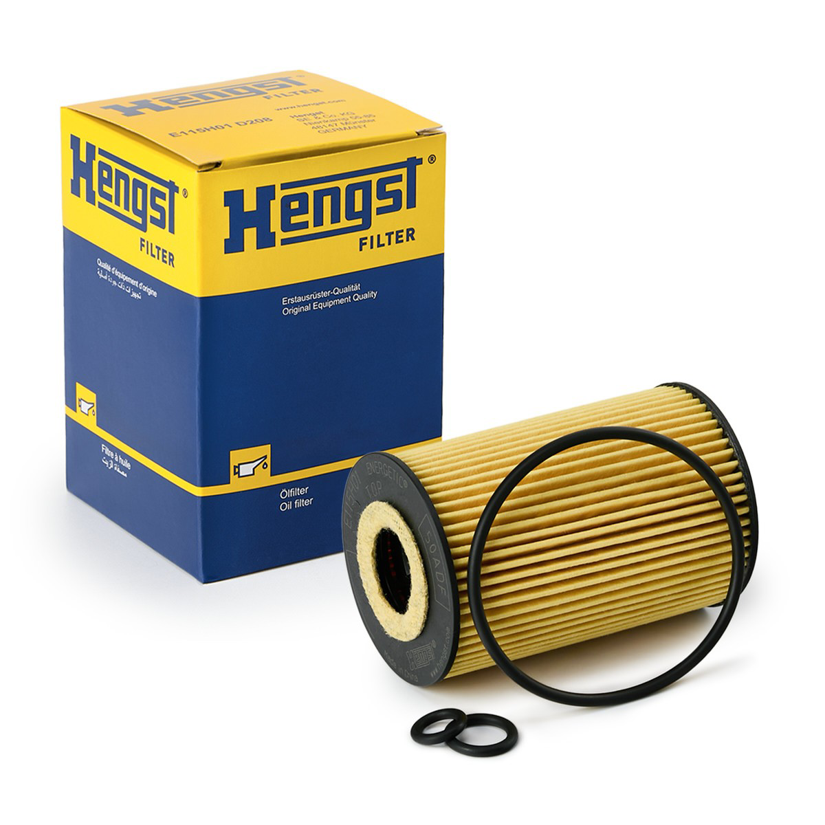 Filtro de óleo Hengst E115H01D208 preço, a partir de 5,97 USD