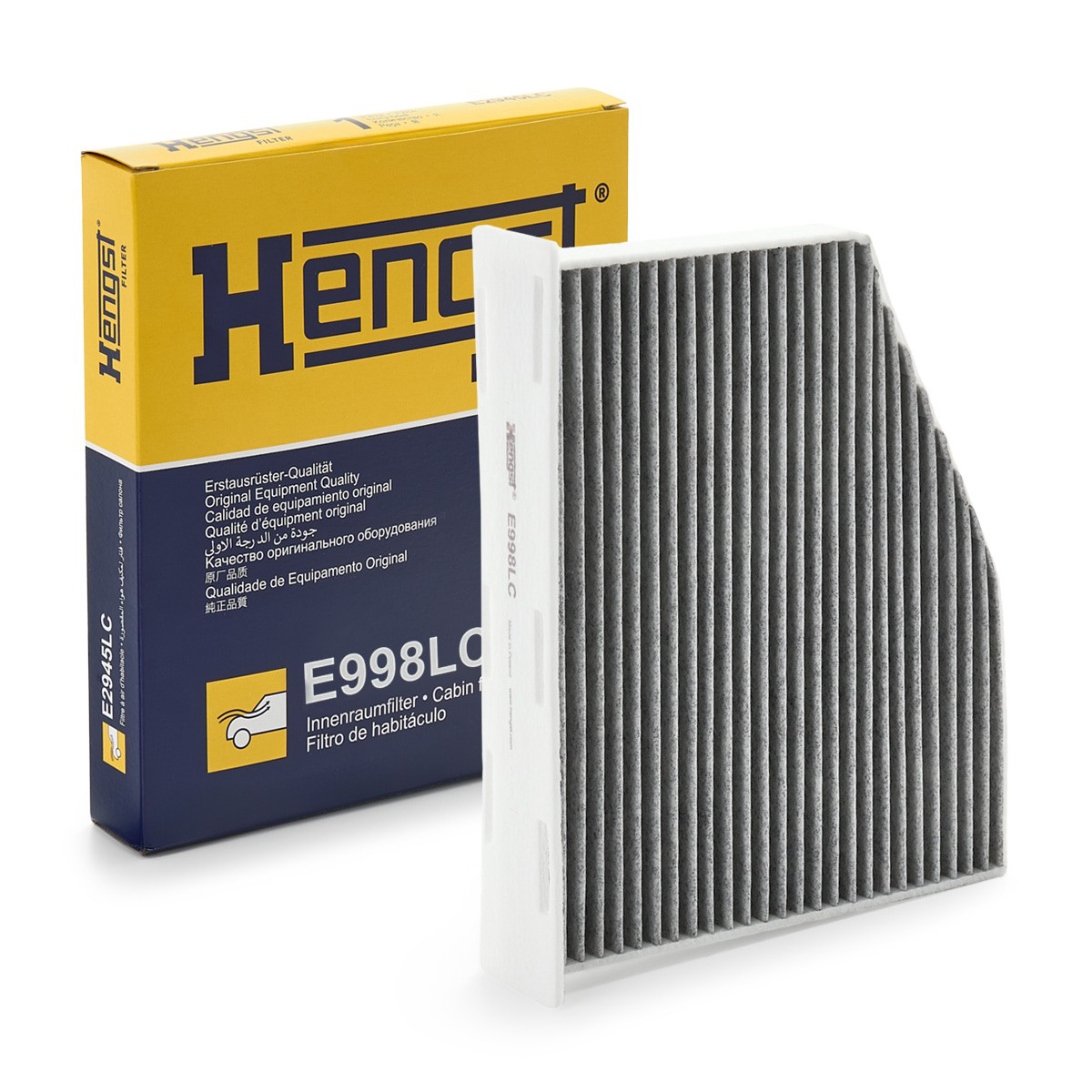 Filtro de salão Hengst E998LC preço, a partir de 11,44 USD