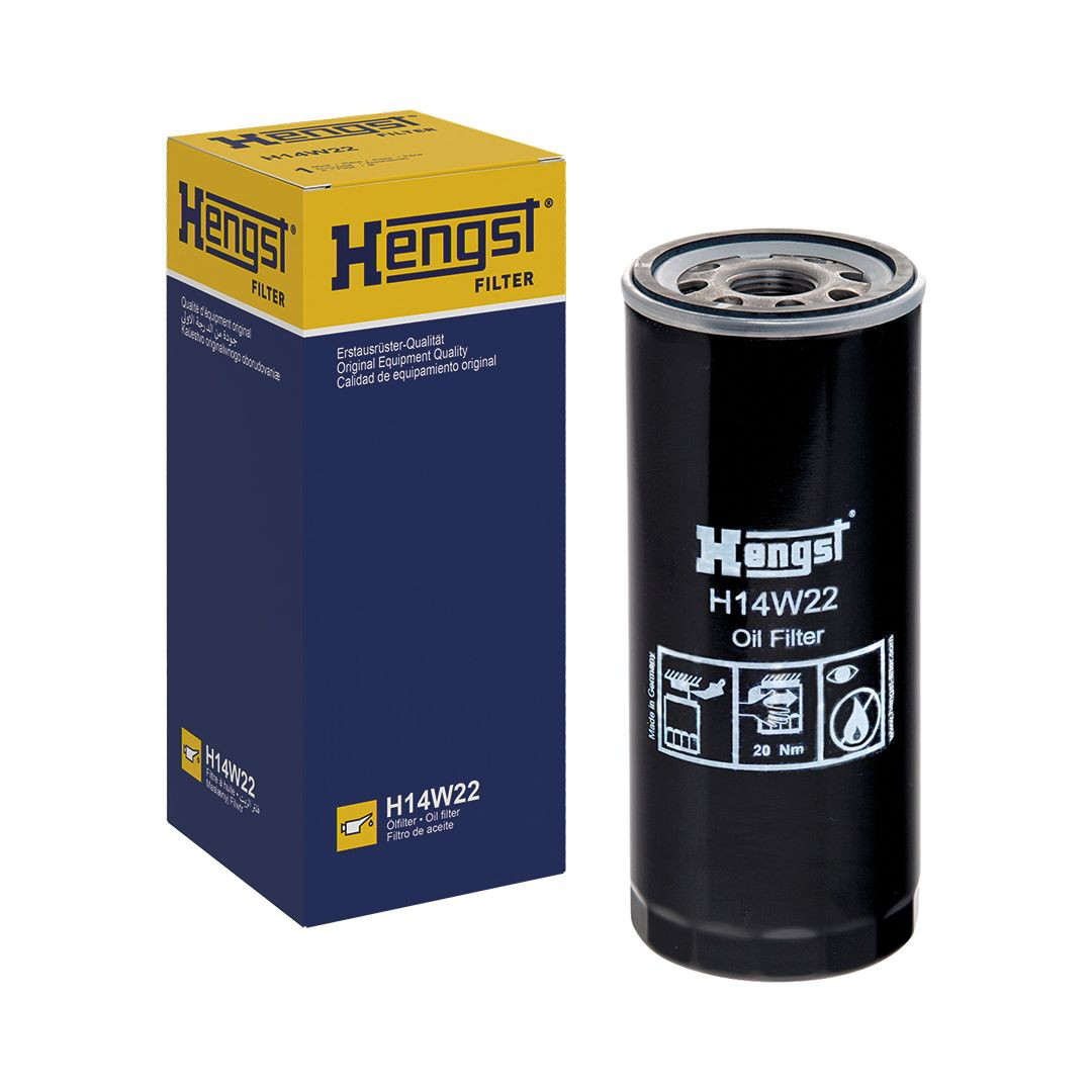 H14W22 Hengst Filtro de óleo