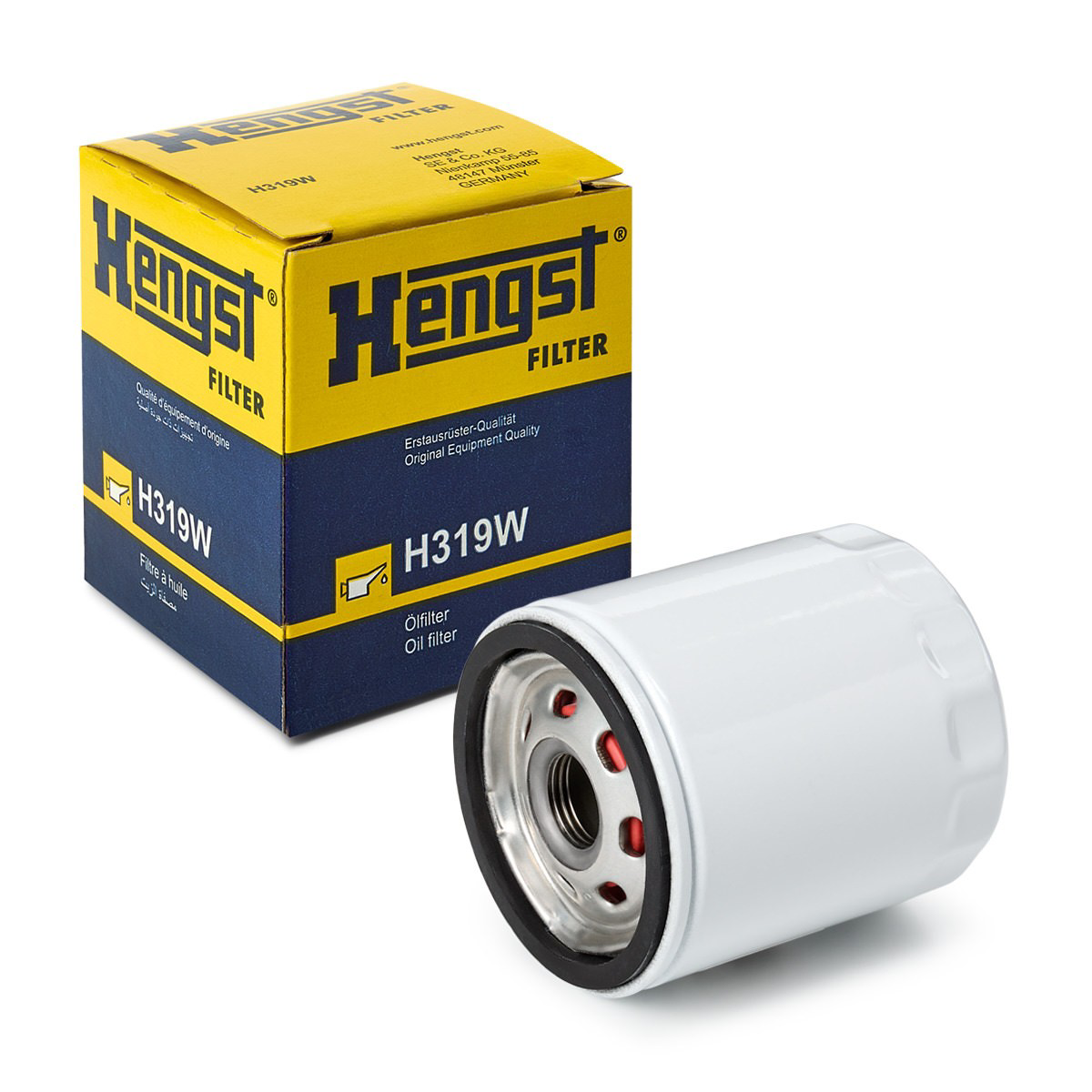 Filtro de óleo Hengst H319W preço, a partir de 7,68 USD
