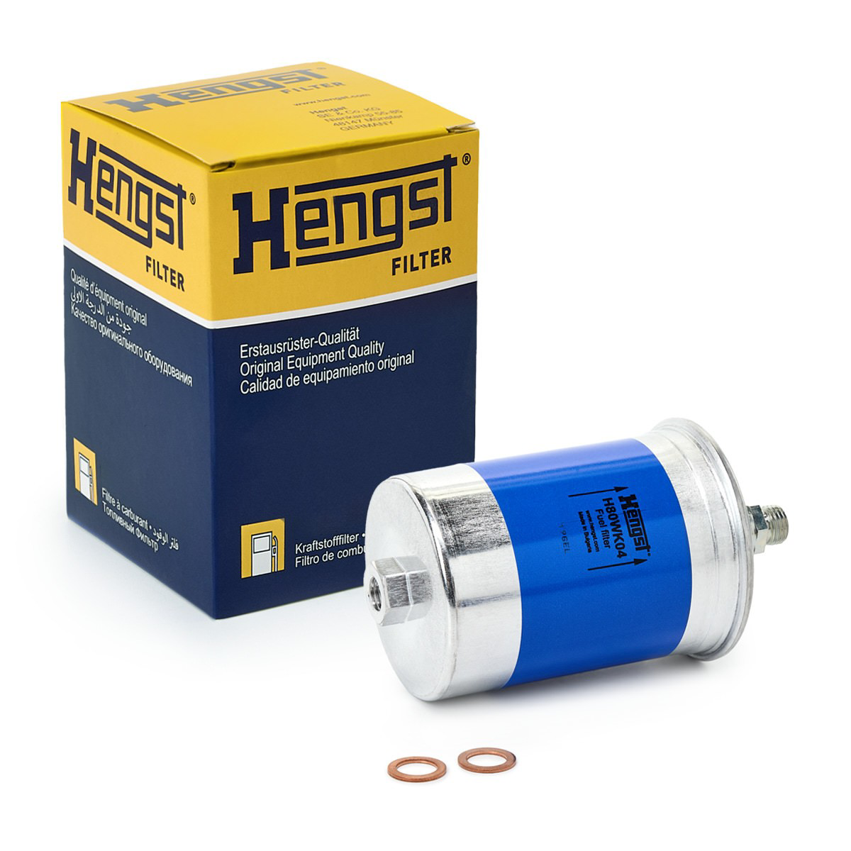 Filtro de combustível Hengst H80WK04 preço, a partir de 22,92 USD