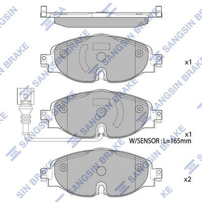 Sapatas do freio dianteiras de disco Skoda Octavia preço, a partir de 35,04 USD