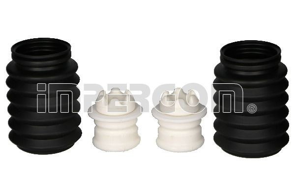 50196 Impergom Pára-choque (grade de proteção) de amortecedor dianteiro + bota de proteção