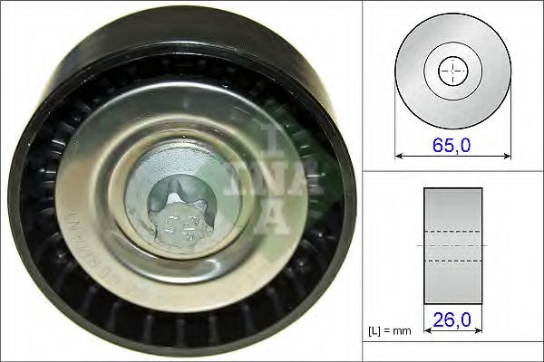 Rolo parasita da correia de transmissão INA 532057010 preço, a partir de 10,81 USD