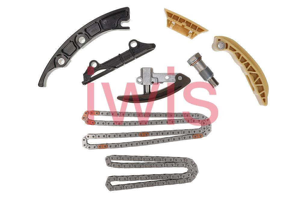 Cadeia do mecanismo de distribuição de gás para Volkswagen Multivan T5 7HM, 7HN, 7HF, 7EF, 7EM, 7EN