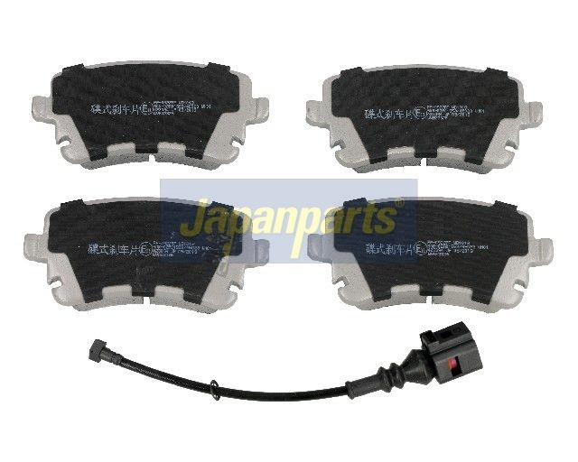 Compre PP0922AF Japan Parts Sapatas do freio traseiras de disco