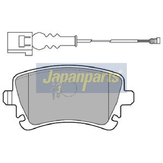 Sapatas do freio traseiras de disco Japan Parts PP0922AF preço, a partir de 31,46 USD