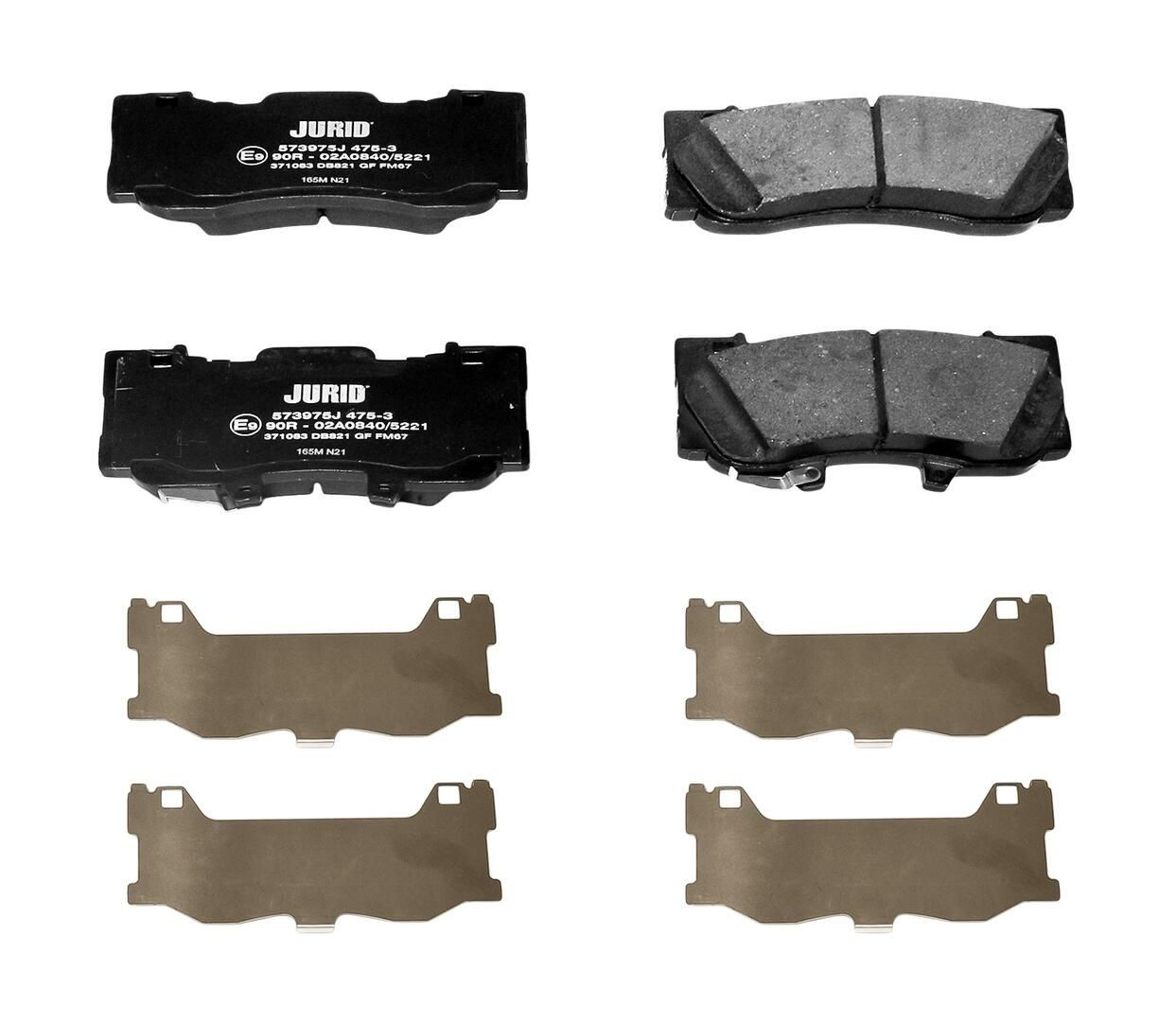 Compre 5346407 Ford Sapatas do freio dianteiras de disco