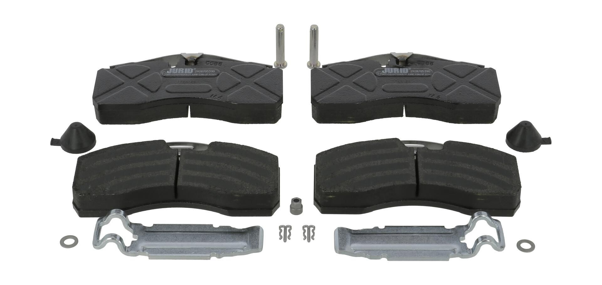Compre A0084205920 Mercedes Sapatas do freio dianteiras de disco