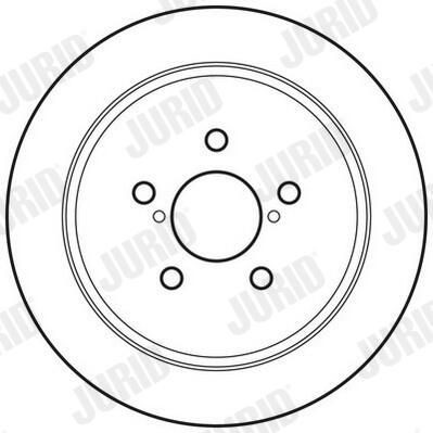Disco do freio traseiro para Subaru Legacy B13